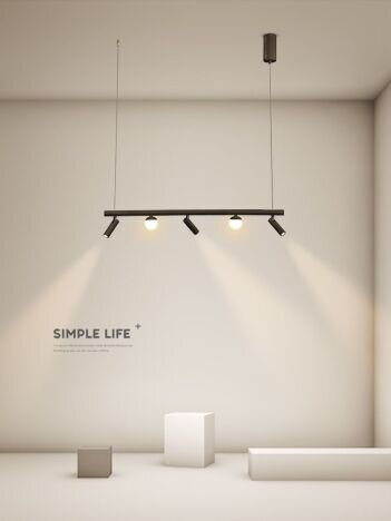 Candelabru LED 19W Studio, LED inclus, 5 surse de iluminare, Lumina: Cald, Natural, Rece, Echivalent